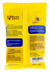 Birds LOVE Economy Special Spray Millet | GMO-Free (No Stems Only Edible Tops) for Birds Cockatiel, Lovebird, Parakeet, Finch, Canary All Parrots Healthy Treat 7 oz -Pack of 2