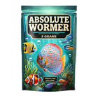 Absolute Wormer - Freshwater and Saltwater Fish Powder Medication. with parasites and Flukes. (5G - Treats 600 GALLONS)