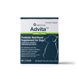 VetOne Advita Probiotic Nutritional Supplement for Dogs - 30, 1 g Packets