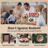 Mouse Repellent 36 Balls, Peppermint Rodent Repellent for Indoor & Outdoor Use, Long-Lasting Safe Mice Deterrent, Natural Effective Moth Balls for Rodent Control for Home, Car & Garden