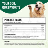 My Dog Sanctuary 120 Chews Hip and Joint Supplement for Dogs - Glucosamine, Chondroitin & MSM,Dog Joint Supplement - Mobility, Flexibility & Cartilage Support - Bacon Flavor