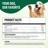 My Dog Sanctuary 120 Chews Hip and Joint Supplement for Dogs - Glucosamine, Chondroitin & MSM,Dog Joint Supplement - Mobility, Flexibility & Cartilage Support - Bacon Flavor