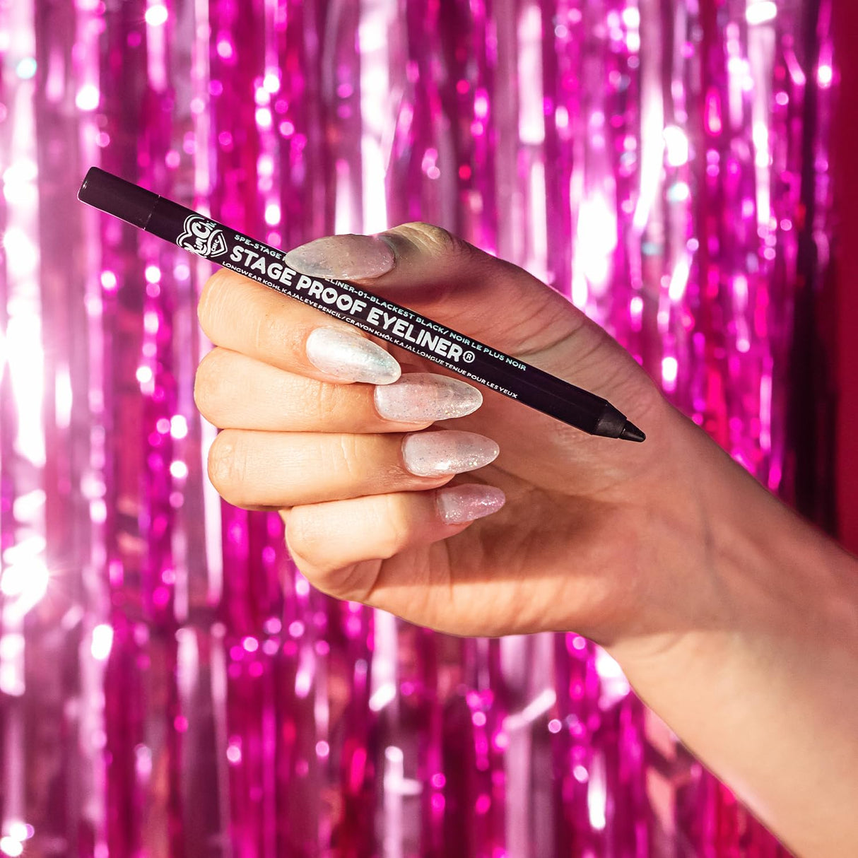 KimChiChic Beauty Stage Proof Eyeliner, Waterproof & Smudge-Proof Creamy Pigmented Pencil, Ultra Creamy, Long-Lasting Liner with Jojoba Oil & Shea Butter, Vegan & Cruelty-Free, 01 Blackest Black