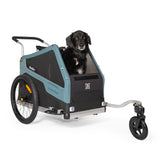 Burley Bark Ranger | XL Dog Bike Trailer & Stroller, Roomy Interior, Mesh Ventilation & Reinforced Removeable Floor
