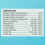 Camelina Oil for Dogs & Cats, 500mL by Olimega Farm | High in Omega-3 & Vitamin E | Support for Healthy Joints, Coat & Skin | Alternative to Salmon Oil for Dogs | Made in Canada | Non-GMO