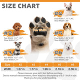 KOOLTAIL Dog Shoes for hot/Cold Pavement, Waterproof Dog Booties to Prevent Licking for Small Medium Large Size Dogs, Anti-Slip Dogs Boots & Paw Protectors Socks for Hardwood Floor, Black L