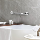 Grab Bars for Shower, 2 Pack 16-Inch Anti Slip Shower Handles for Elderly, Safety Shower Grab Bar, Stainless Steel Handicap Grab Bars for Bathroom (Polished Nickel 1" Diameter)
