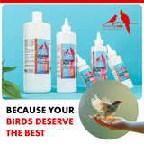 Morning Bird Calcium Plus Liquid for Birds – Bird Vitamins for Strong Eggshells, Healthy Bones, and Baby Bird to Support Growth, Breeding, and Wellness for All Birds 2 Fl Oz