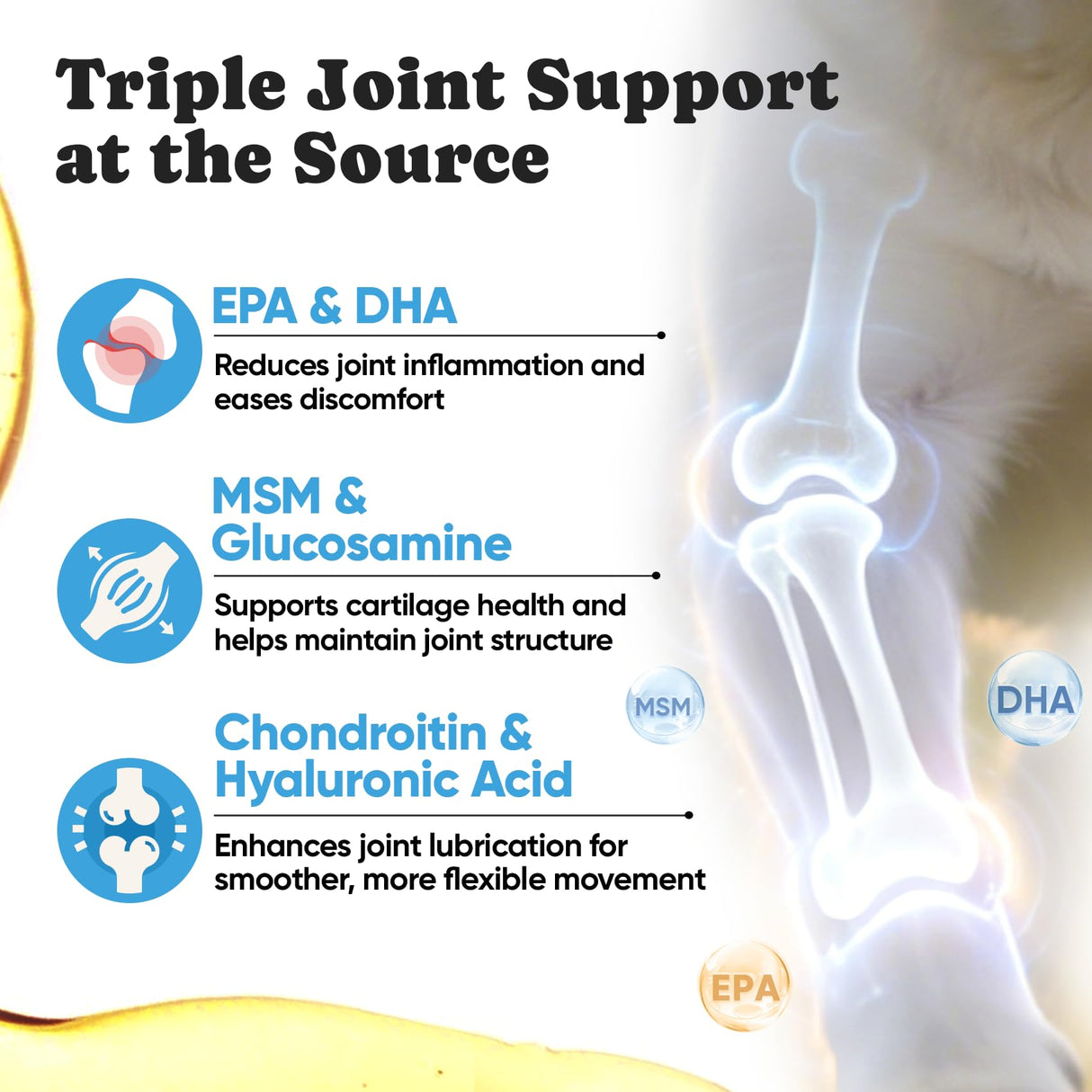 Omega 3 for Dogs – Salmon Oil for Dogs Skin & Coat Health, Fish Oil Supplement for Dog Shedding, Itch & Hot Spot Relief, Allergy Chews with EPA & DHA Fatty Acids for Skin & Joint Support - 180 Ct