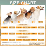 BEAUTYZOO Dog Thanksgiving Pajamas Large Sized Dog, Fleece Funny Ghost Pumpkin Costumes for Dogs, Soft Stretchable Doggy Onesie with Feet, Pet Apparel Clothes for Large Dogs Boy Girl, Orange L