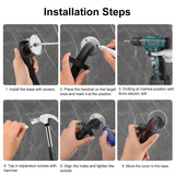 supregear Bathroom Grab Bar, 24 in Non-Slip 201 Stainless Steel Bathroom Safety Grab Bar Oil Rubbed Black Hand Rail for Bathtub Toilet Kitchen Bedroom Shower, Concealed Screw Wall Mounted