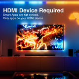 FANCY LEDs Sync Box Ambient TV Backlighting Syncing Box HDMI 2.0 All TV Sizes Fancyleds (70" to 90")