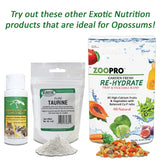 Exotic Nutrition Opossum Complete - Nutritionally Complete Healthy Pellet Diet - Food for Short-Tailed & Virginia Opossums (15 lb.)