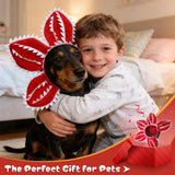 Demogorgon Dog Costume for Dogs Cats – Adjustable Pet Headpiece, Funny Cosplay Photo Prop Fits Small, Medium & Select Large Breeds (Large)