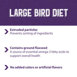 Mazuri | Nutritionally Complete Food for Large Birds | 3 Pound (3 lb.) Bag