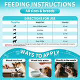 POPPAW Flea and Tick Prevention Support for Dogs, Natural Flea Treatment Drops with Neem, Oregano for Puppy Oral Flea and Tick Treatment Supplement for All Breeds and Ages - Chicken Flavor, 2 FL.Oz