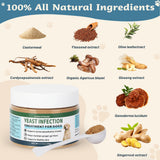 Yeast Infection Treatment for Dogs Supports Healthy Skin, Ears & Paws – Natural Dog Yeast Infection Treatmen Supplement Soothing Irritation & Itching - 60 Days Large Supply Gentle Dog Yeast Relief