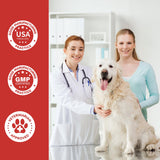 Dog Wart Remover - Turkey Tail Mushroom for Dogs - Lipoma Treatment for Dogs - Lumps and Bumps Supplement - Immune Support with L-Lysine, Zinc, Taurine, Selenium, Anthocyanins