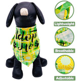 JpGdn 30Pcs/Pack Adopt Me Dog Bandanas Bulk with Paw Print Stitching Hemming Selvedge Sewing Scarves for Small Medium Foster Animals to Look for Homes or Adoption