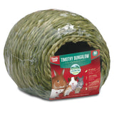 Oxbow Timothy Hay Bungalow, Rabbit & Guinea Pig Hideout, Edible & Hand-Woven Bunny House, No Wires or String, Small Pet Accessories, for Rabbits, Guinea Pigs, Chinchillas & Rats, Medium