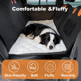 Sanqitara Backseat Pet Bed Mat, Truck Plaid Dog Bed for Car Back Seat, Deluxe Dog Seat Covers, Non-Slip Travel Pet Mat, Fit for Backseat Extenders and Trucks SUV