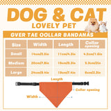 KOTAGI Custom Dog Scarf Embroidered Name, Personalized Dog Bandana for Small Medium Large Dogs, Anti-loosening Adjustable Dogs Birthday Bandana Cute Pet Costume Accessories