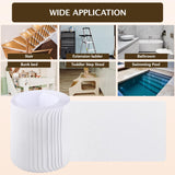Wishtofly Clear Stair Treads Non Slip 30"x6", 18-Pack Anti Slip Stair Strips for Wooden Steps Indoor, Transparent Adhesive Pre-Cut Stair Step Grips, Safety for Elderly, Children and Dogs