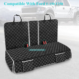 szyuchen Dog Car Seat Cover for Back Seat Compatible with Ford F150 F-150 F250 Truck Lariat King Ranch Platinum XL XLT Limited Raptor Accessories 2000-2026, Waterproof Pet Bench Rear Seat Covers