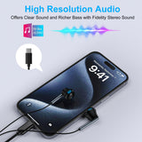 Samsung Earbuds Wired USB C for Galaxy S26 S25 S24 Ultra/S24 FE/S23/S22/S21/S20,Type C Wired Headphones with Microphone Earphones for iPhone 17e/17 Pro/17 Air Pro Max/16/15,iPad,Pixel 10 9 8,One Plus9