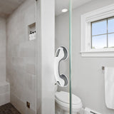 NLAAHCE Shower Grab Bar Heavy-Duty (2Pack) 12-Inch ADA Compliant Shower Handles for Elderly Suction Shower Grab Bars for Seniors Handicap Safety Handrail for Bathtubs Shower Assistance