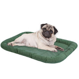 KHONSU PET Durable Dog Bed Tough and Tear Proof Dog Crate Bed with Heavy-Duty PVC-Backed Cover for Waterproof Outdoor Use Wipe Clean for Dogs up to 25 lbs