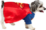 DC Comics Superheroes: Superman Pet Costume for For Dogs or Cats by Rubies, XL