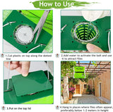 8 Pack Fly Bag with Bait, Fly Traps Outdoor, Effective Fly Killer, Hanging Mosquito Catcher for Indoor/Outdoor Family Farm, Orchard