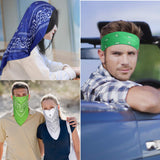 CECIAOAIME 16 Pcs Bandanas Multi-Purpose Bandana Headbands Party Outdoor Head Scarf 22x22 inch Handkerchiefs for Women Men