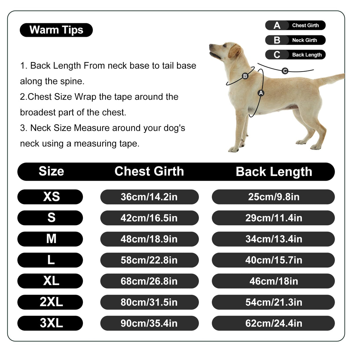 Nanaki Dog Hoodies for Large Dogs Sweatshirt with Pocket-Warm Fleece, Long Sleeves Adjustable Zip Collar-Comfort Pet Sweater for Labrador, Large Sweatshirt Winter Coat for Fall Winter Spring Grey 2XL