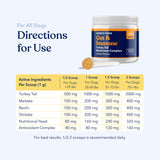 Honest Paws Turkey Tail Mushroom for Dogs - Digestive and Immune Support - Shiitake, Reishi, Maitake Mushroom Supplement Powder for Dogs - No Filler, No Additives - (30 Scoops)