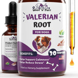 Valerian Root for Dogs - Valerian for Dogs - Helps to Calm & Relax, and Much More - Dog Anxiety Relief - Dog Calming - Dog Sleep Aid - Sleep Aid for Dogs - Dog Calming Supplement - 1 fl oz