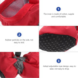 Toddmomy 12Pcs Dog Shoes Anti-Slip Sole Dog Boots & Paw Protector for Small Medium Pet Rainy Days Outdoor Use Keeps Paws Dry Warm