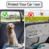 Durapower Dog Car Door Protector丨2 Pack Extra Big & Thick Anti Pet Scratching Waterproof Vehicle Door Covers Guard Truck Interior Panel Safe SUV Universal 600D Black