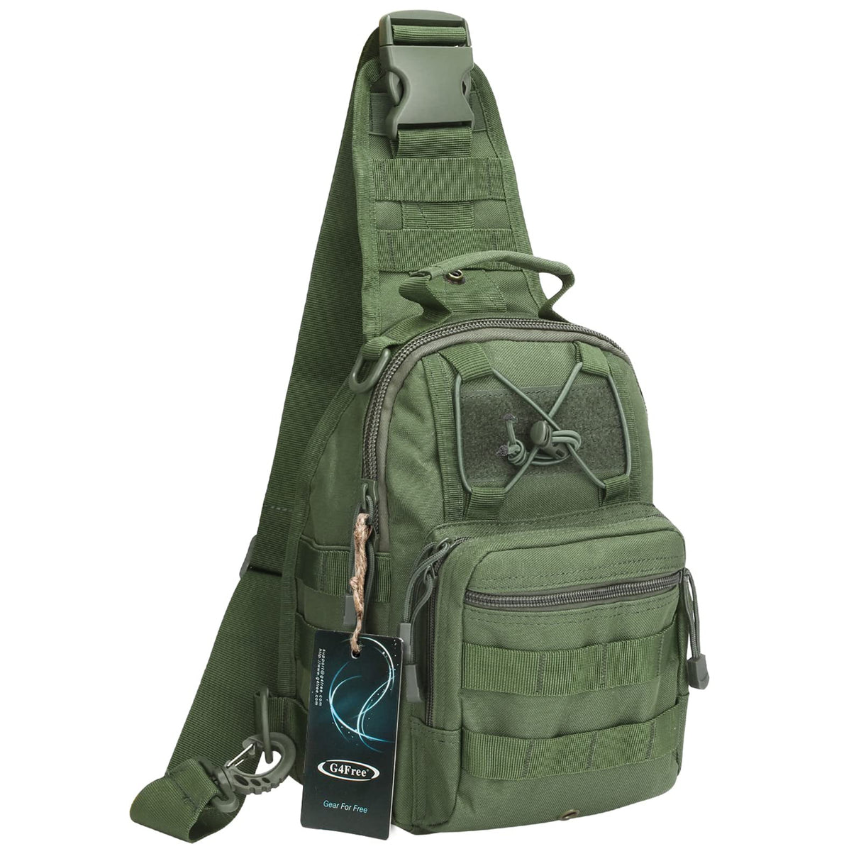 G4Free Outdoor Tactical Bag Backpack, Military Sport Bag Pack Sling Shoulder Backpack Tactical Pack for Every Day Carry