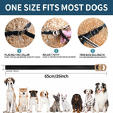 Flea and Tick Collar for Dogs 4 Pack, 32 Months Prevention, Waterproof, Adjustable for Small Medium Large Dogs Puppies (Black)