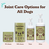 Natural Dog Company Liquid Glucosamine Hip & Joint Oil for Dogs, 16 oz, Extra Strength Cartilage & Joint Support, Helps Mobility and Eases Occasional Stiffness, Dog Vitamins & Supplements