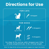 Paramount Pet Health Wild Alaskan Salmon Oil for Cats & Small Dogs, Supports Skin, Coat, Joint & Overall Well-Being, Pure & Premium Alaskan Salmon Oil for Dogs & Cats with No Fillers, 2 oz