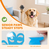 Paw Pads for Dogs Traction - Anti-Slip Sticky Dog Paw Protector Pads for Senior Dogs, Non Slip Adhesive Dog Paw Pads Anti Slip for Slippery Hardwood Floors to Prevent Slipping While Walking Running