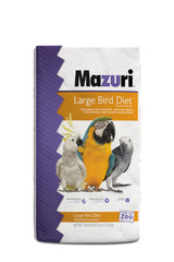 Mazuri | Nutritionally Complete Large Bird Food | 25 Pound (25 lb.) Bag