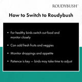 RoudyBush Daily Maintenance Bird Food, Mini, 10-Pound