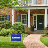 Trump Yard Sign 2024, 18" x 12" Double-Sided Trump Campaign Yard Sign With Stake, MAGA Trump Yard Sign, Show Your Support, Decorate Your Lawn With Trump Campaign Yard Sign