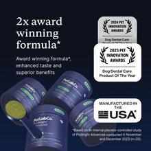 Load image into Gallery viewer, PetLab Co. ProBright Advanced Dental Powder - Dog Breath Freshener - Teeth Cleaning Made Easy – Targets Tartar &amp; Bad Breath - Packaging May Vary - Formulated for Large Dogs
