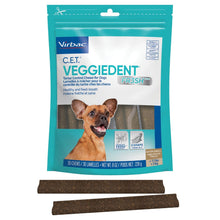 Load image into Gallery viewer, Virbac C.E.T. VEGGIEDENT FR3SH Tartar Control Chews for Dogs, Extra Small, 8 oz (Pack of 1)

