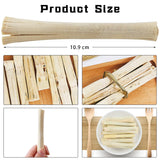 WYOMER 2lb Natural Sweet Bamboo Chew Toys for Pets - Molar Chew Sticks & Treats for Animals